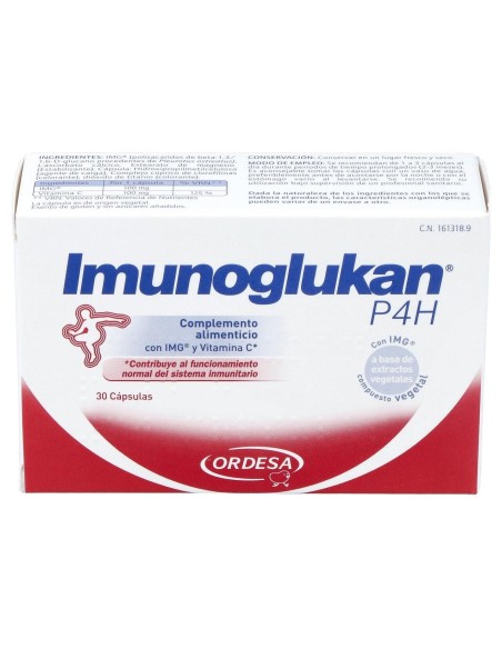 Ordesa Imunoglukan P4H Cápsulas, 30 Cápsulas