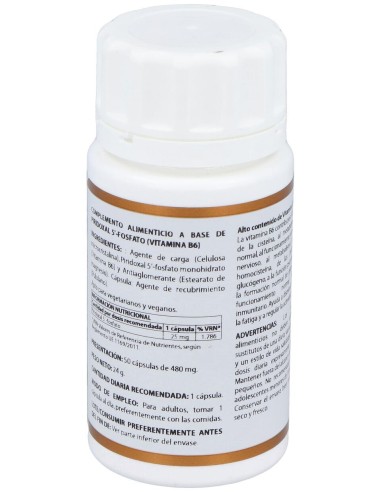 Holovit Piridoxal-5-Fosfato 25Mg Vit. B6 50Cap
