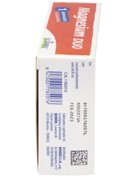 Boiron Magnesium Duo, 80 Comprimidos