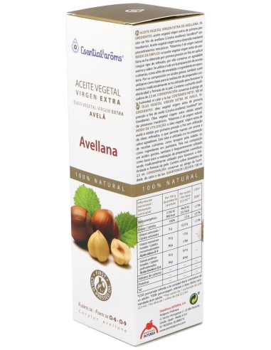Esential Aroms Aceite Vegetal De Avellana 100Ml