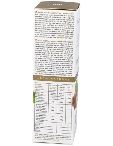 Esential Aroms Aceite Vegetal De Avellana 100Ml