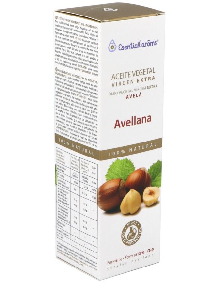 Esential Aroms Aceite Vegetal De Avellana 100Ml
