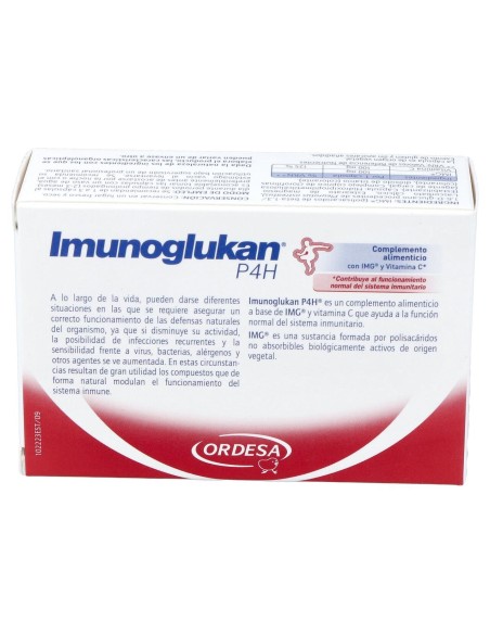 Ordesa Imunoglukan P4H Cápsulas, 30 Cápsulas
