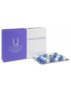 Unique Capilar Hombre, 60 Cápsulas