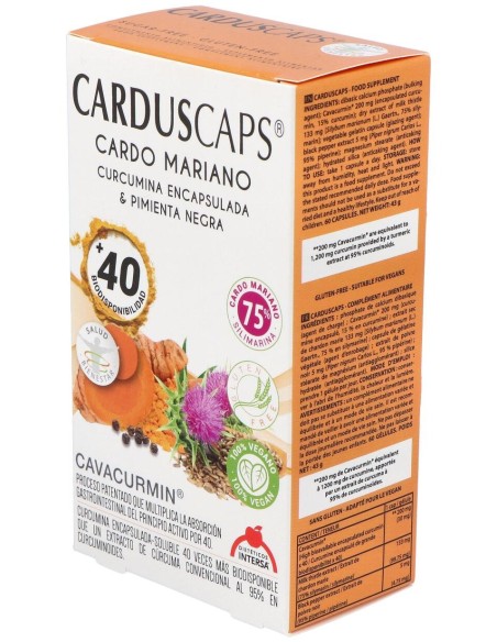 Dietéticos Intersa Cardus Cúrcuma 60Caps