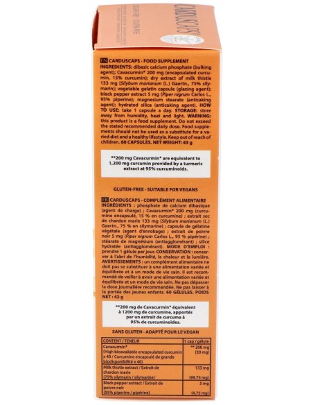 Dietéticos Intersa Cardus Cúrcuma 60Caps