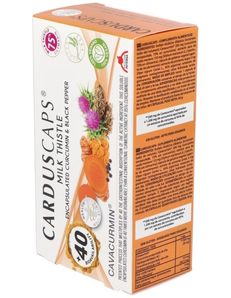 Dietéticos Intersa Cardus Cúrcuma 60Caps