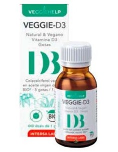 Intersa Veggie Vitamina D3 Gotas 20Ml