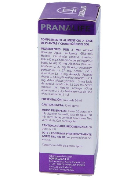Equisalud Pranalife 7 50Ml