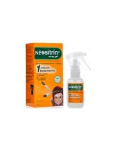 Neositrin Spray Gel Tratamiento Liendres Y Piojos 60Ml