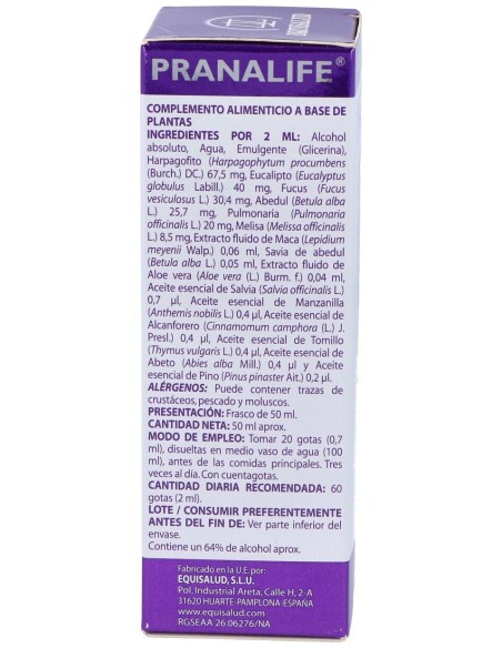 Pranalife 2-5-6 50Ml.