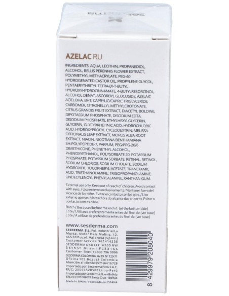 Sesderma Azelac Ru Liposomal Sérum Despigmentante, 30 Ml