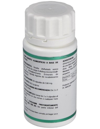 Equisalud Ayurveda Vasaka 50Caps