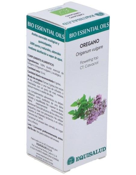 Bio Essential Oils Oregano Ac. Esencial 10Ml.