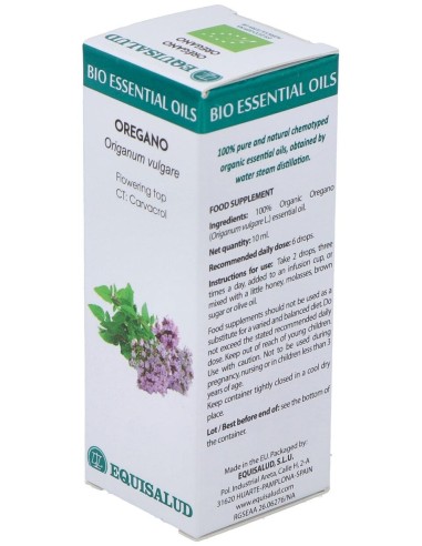 Bio Essential Oils Oregano Ac. Esencial 10Ml.