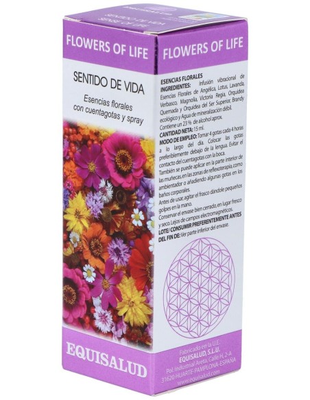 Flower Of Life Sentido De La Vida 15Ml.
