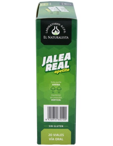El Naturalista Jalea Apetito Con Quina 20 Viales