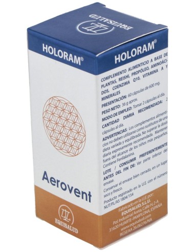 Equisalud Holoram Aerovent 60Caps