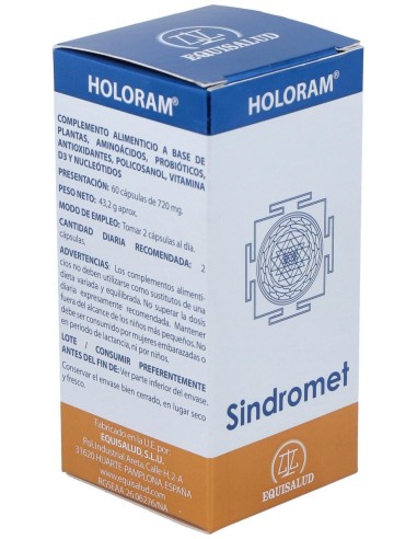 Holoram Sindromet - Equisalud - 60 Cápsulas.