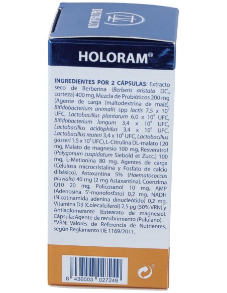 Holoram Sindromet - Equisalud - 60 Cápsulas.