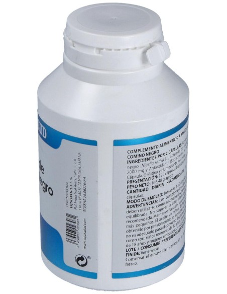 Equisalud Aceite De Comino Negro 1.000Mg 120Cáps