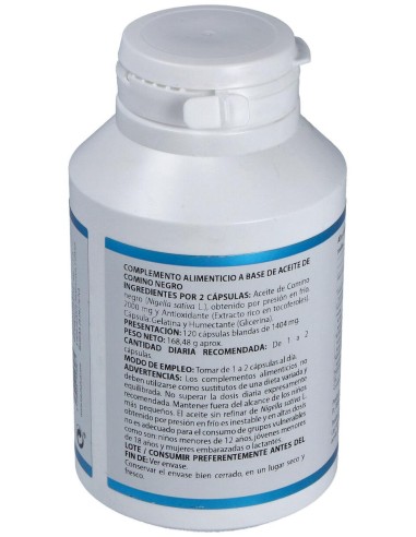 Equisalud Aceite De Comino Negro 1.000Mg 120Cáps