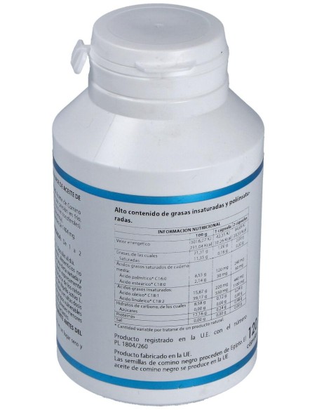 Equisalud Aceite De Comino Negro 1.000Mg 120Cáps