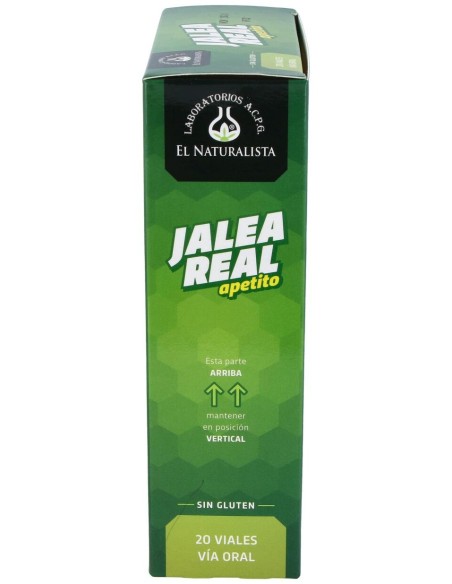 El Naturalista Jalea Apetito Con Quina 20 Viales
