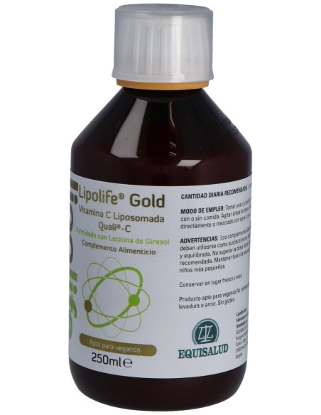 Lipolife Gold Vitamina C 250Ml.
