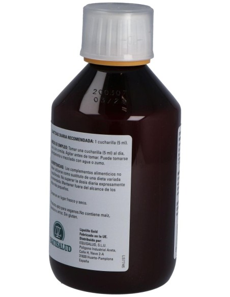 Lipolife Gold Vitamina C 250Ml.