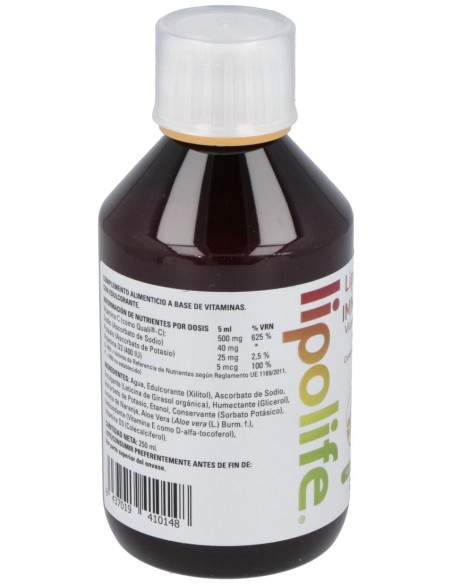 Liposomal Immu-Pow 250Ml. Lipolife