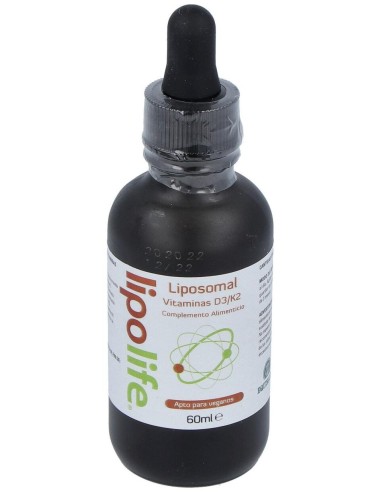Liposomal Vitaminas D3/K2 60Ml. Lipolife