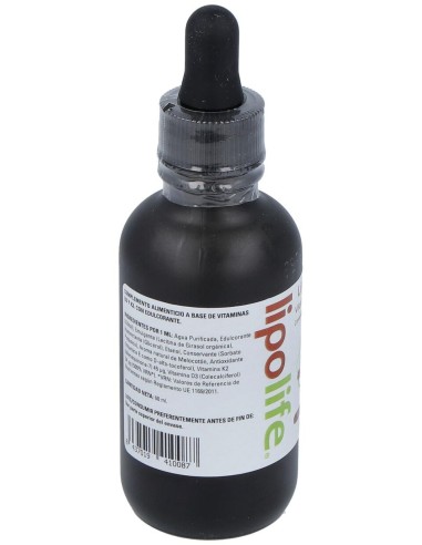 Liposomal Vitaminas D3/K2 60Ml. Lipolife