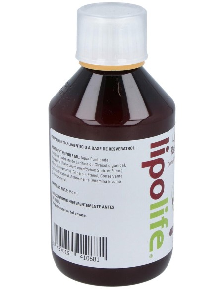 Equisalud Lipolife Liposomal Resveratrol 250Ml
