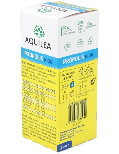 Aquilea Kids Propolis Jarabe 150Ml.
