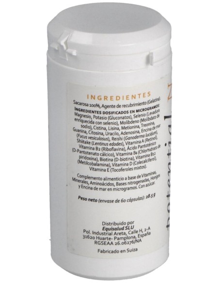 Equisalud Micronutrición Bazovital 60 Cápsulas