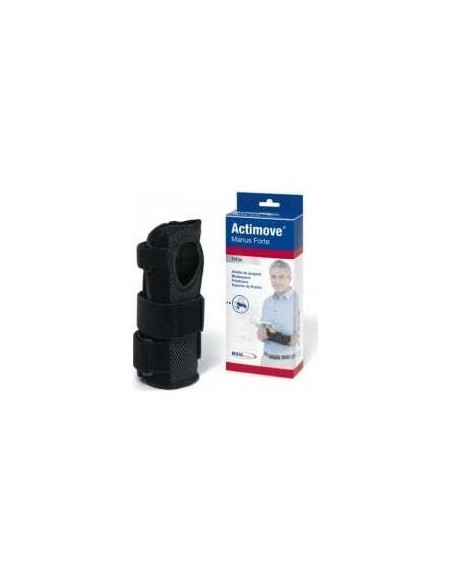 Actimove Manus Forte Negro Izquierda, Talla S/M, 1 Ud