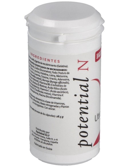 Micronutrición Utervital 60 Cáp.