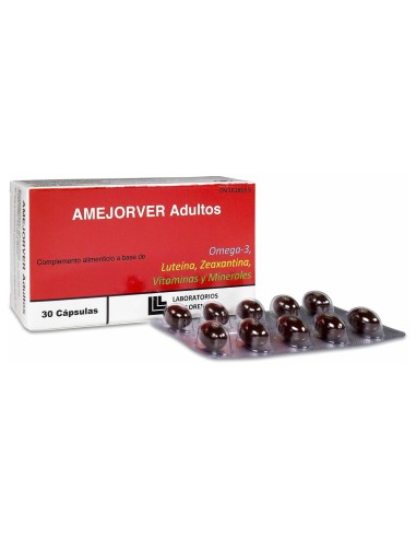 Amejorver Adultos 30 Capsulas Blandas