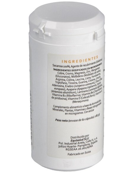 Equisalud Pancrevital 60 Cáp