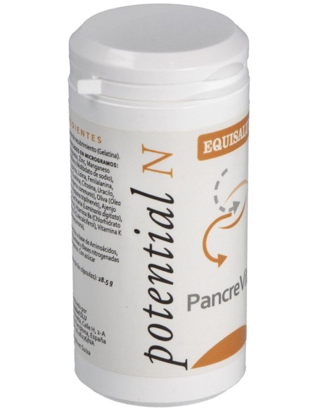 Equisalud Pancrevital 60 Cáp