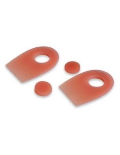 Conforsil Taloneras Para Espolón Con Orificio Desplazable Talla S, 2 Ud