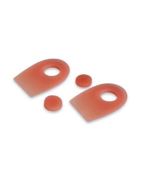 Conforsil Taloneras Para Espolón Con Orificio Desplazable Talla S, 2 Ud