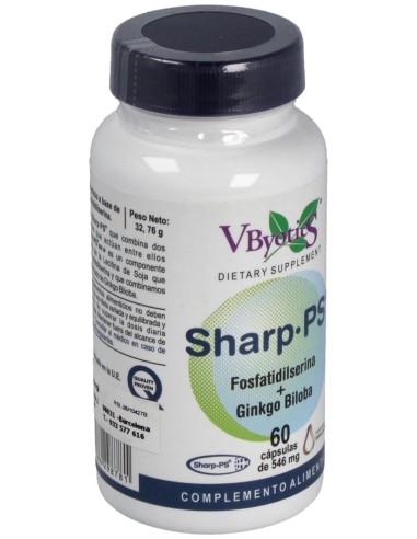 Vbyotics Vbyotics Fosfatidilserina Con Ginkgo Biloba 60Caps
