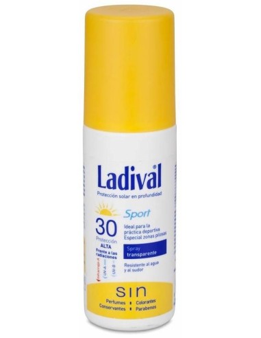 Ladival Spray Transparente Fotoprotector Spf 30, 150 Ml