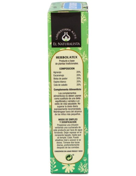 El Naturalista Herbolatex 100G