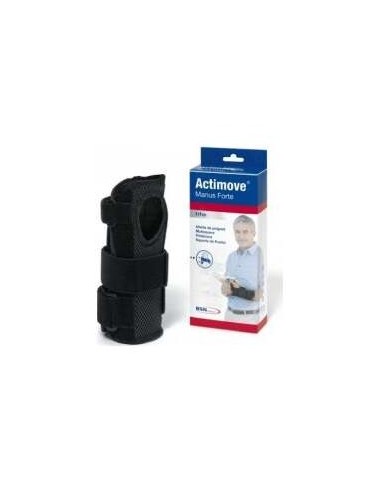 Actimove Manus Forte Negro Izquierda, Talla S/M, 1 Ud