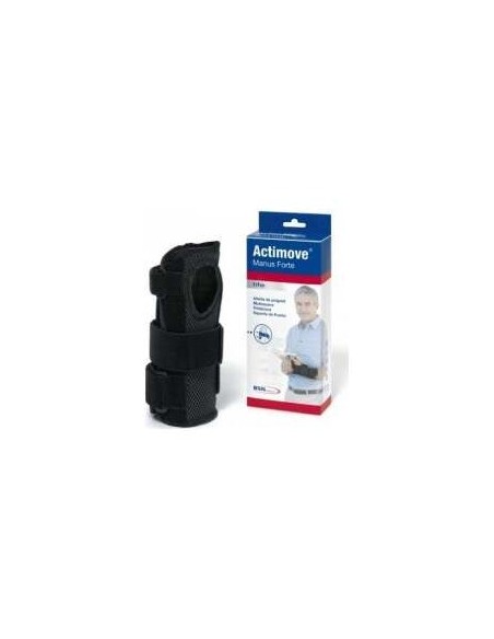 Actimove Manus Forte Negro Izquierda, Talla S/M, 1 Ud