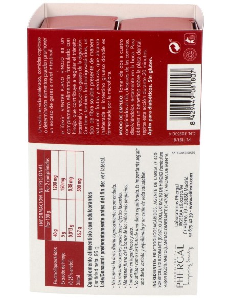 Elifexir Salud 2X1 Vientre Plano Hinojo 32 32Comp.