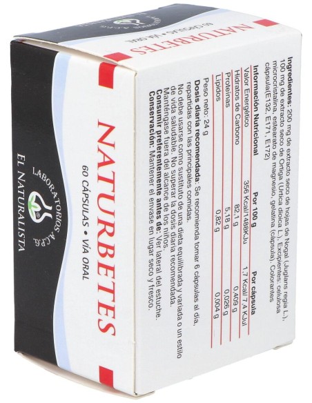 El Naturalista Naturbetes 60Cáps